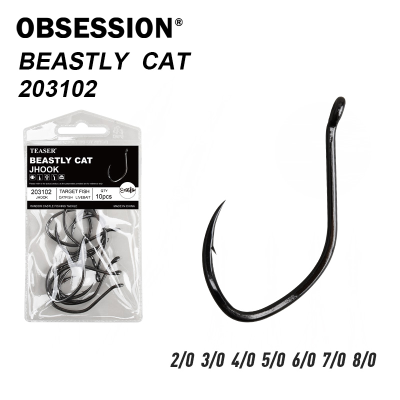 OBSESSION 203102 10pcs/kantong - Fishing Hook Assortment ulasan dan harga