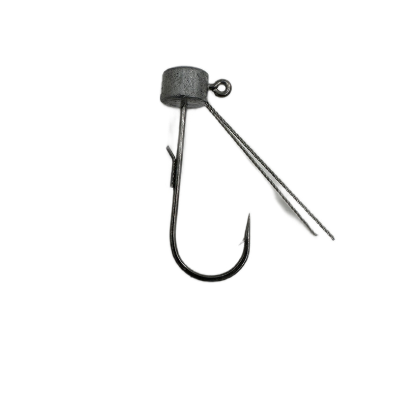 10 buah * pancing bentuk jamur - Fishing Hook Offset ulasan dan harga